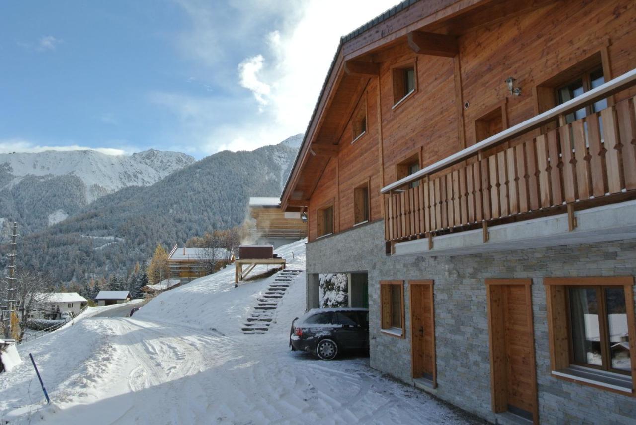La Tzoum'Hostel La Tzoumaz Dış mekan fotoğraf