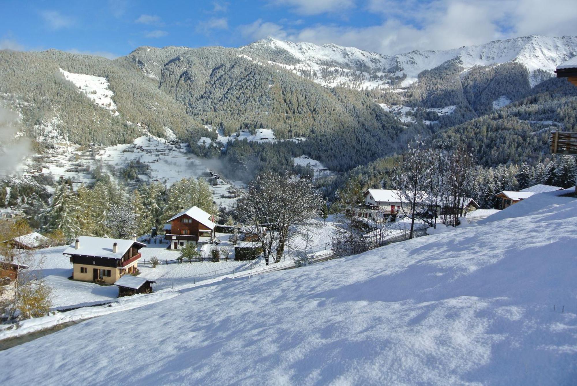 La Tzoum'Hostel La Tzoumaz Dış mekan fotoğraf