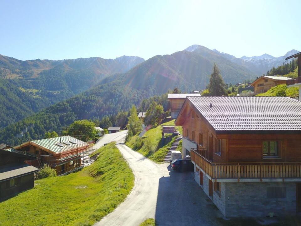 La Tzoum'Hostel La Tzoumaz Dış mekan fotoğraf