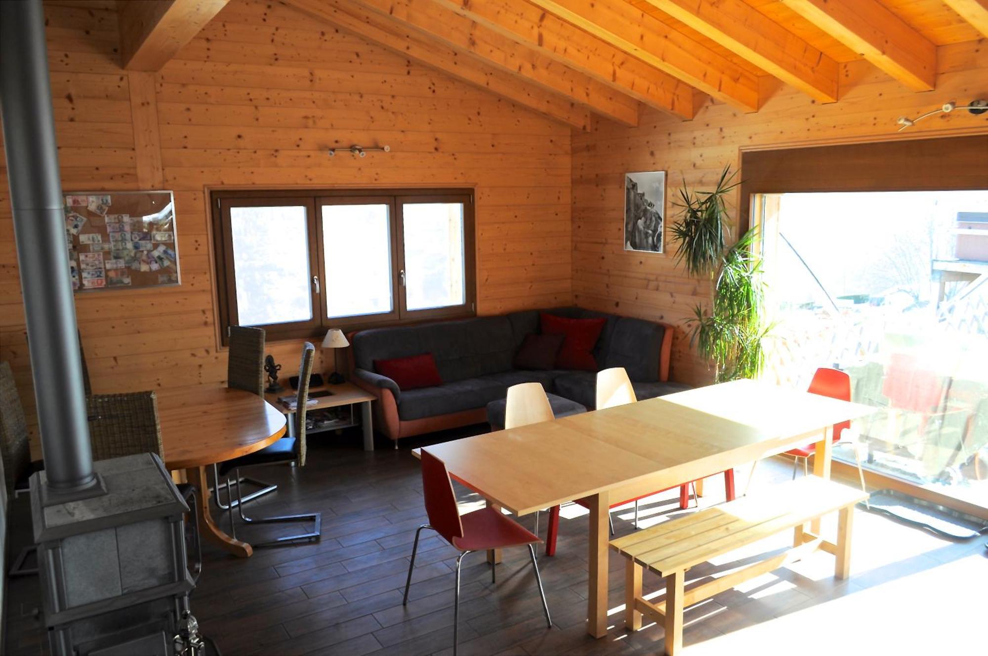 La Tzoum'Hostel La Tzoumaz Dış mekan fotoğraf