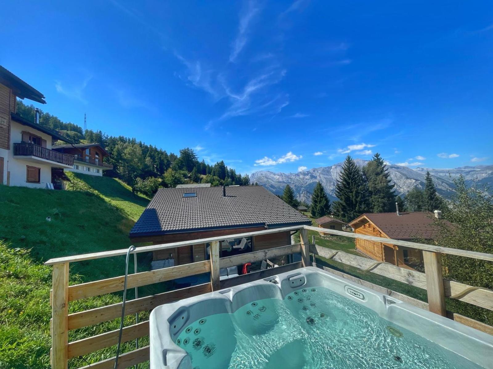 La Tzoum'Hostel La Tzoumaz Dış mekan fotoğraf